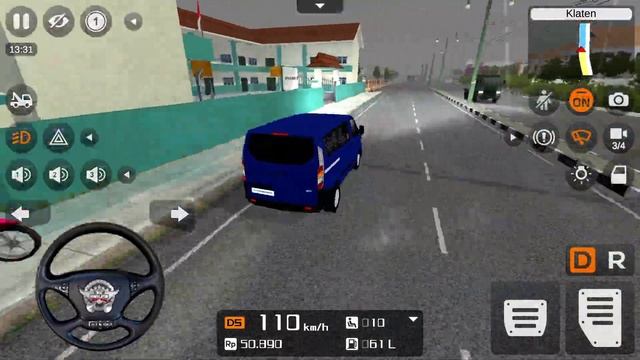 Ford Transit 2016 Mod for Bus Simulator Indonesia #112 - Minibus Simulator - Android Gameplay смотреть онлайн