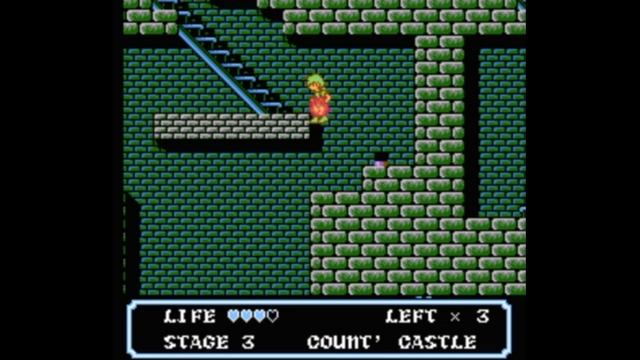 Dendy (Famicom,Nintendo,Nes) 8-bit Moon Crystal Stage 3