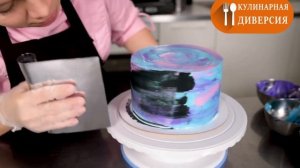 Космический торт как сделать ● Мастер-класс от А до Я