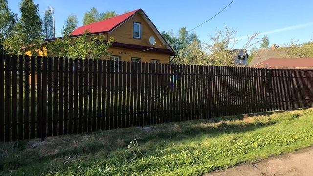 Забор из евроштакетника в СПб и Ленобласти смотреть онлайн