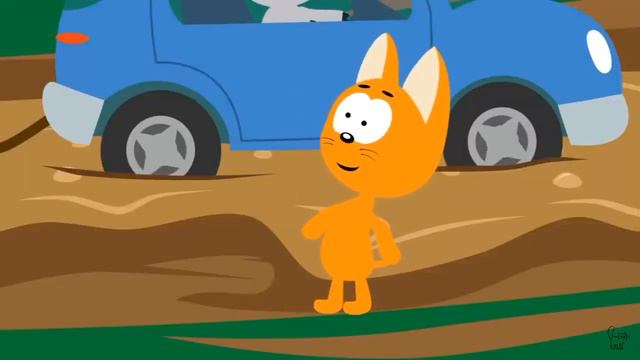 Котёнок и волшебный гараж