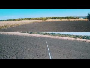 Запуск крыла. Чуть не вшатал в землю. Запуск с резинки ! по ветру