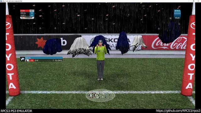 RPCS3 PS3 Emulator - AFL Live 2 Ingame! OGL смотреть онлайн
