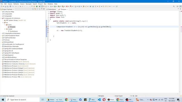 Comparator Sorting Collection Java смотреть онлайн