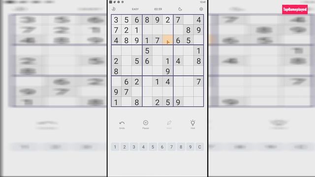 Sudoku - Free Puzzle Game Gameplay Walkthrough - First Impressions смотреть онлайн