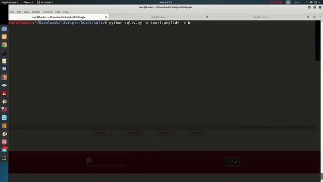 sqliv - Scanner de injeção SQL смотреть онлайн