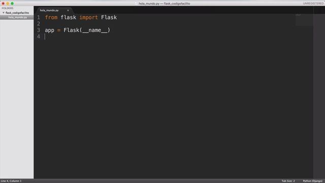 2.- Curso Flask - Instalación y Hola Mundo смотреть онлайн