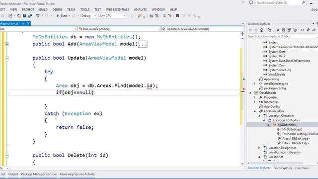 60 - Implementing DAL(Data Access Layer) in Repository Pattern смотреть онлайн