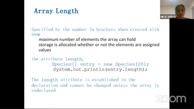 Array and Interface in Java смотреть онлайн