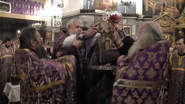 Чин Воздвижения Креста Господня, 2017 год смотреть онлайн