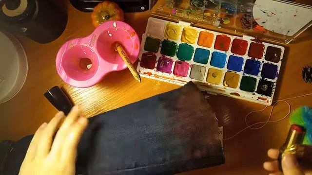DIY. Хэллоуинский/осенний декор. Дилёка Барбидокская. смотреть онлайн