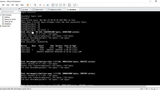 Simulation OS ALMA LINUX I Configure Extend LVM Partition | Simulation with VMware смотреть онлайн