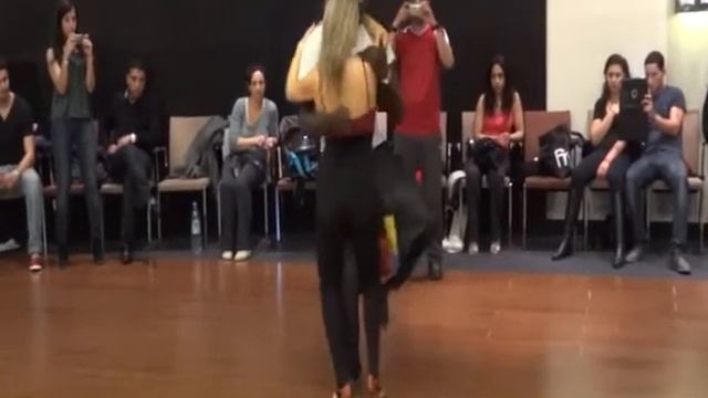 Macario and Anastasia Bachata acrobatique Workshop @ Salsa Gala casablanca, 2012. смотреть онлайн