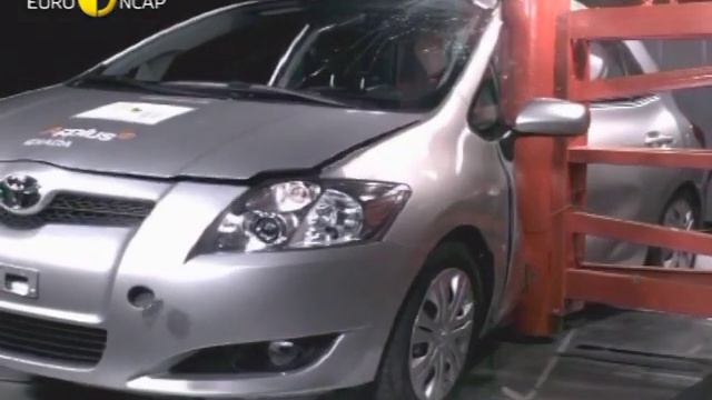 Euro NCAP | Toyota Auris | 2006 | Crash test смотреть онлайн