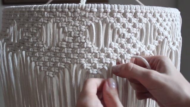 Tutorial Macrame Lampshade (Chandelier) | DIY Home decor смотреть онлайн