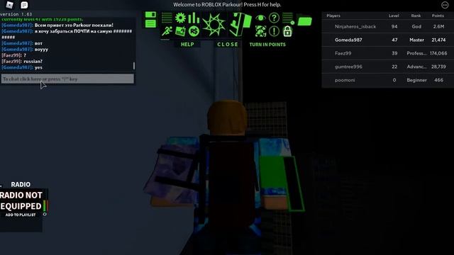 Забрался На Почти Самую Высокую Башню в Parkour! | Roblox смотреть онлайн