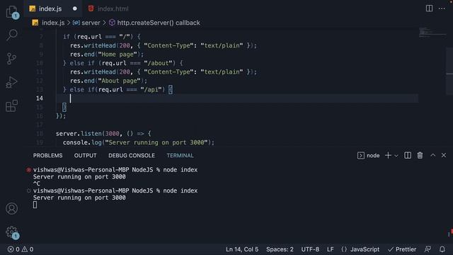 Node.js Tutorial - 35 - HTTP Routing смотреть онлайн