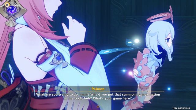 Paimon and Yae Miko Talking nonsense for 1 hour/background noise смотреть онлайн