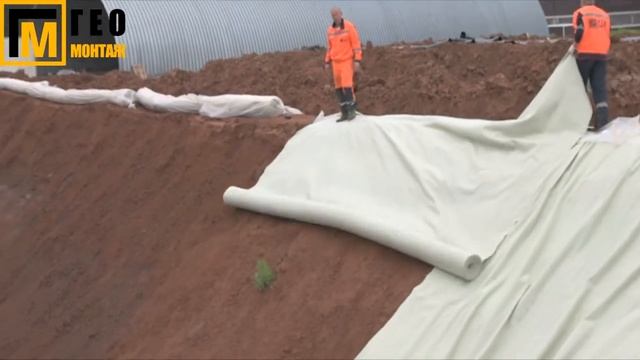 Устройство лагун с помощью геомембраны повышенной плотности смотреть онлайн