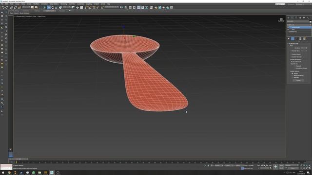 Моделирование для начинающих в 3Ds Max. Моделинг ложки. ПОлигональное моделирование и FFD Box. смотреть онлайн