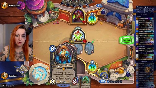 Top 100 Pirate Rogue vs World Champion Bunnyhoppor!! Is this an UNDERRATED Hearthstone deck??! смотреть онлайн