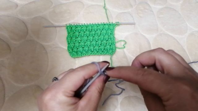 Узор спицами. Капелька смотреть онлайн