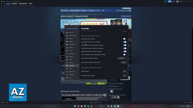 How To Play Dark Souls Remastered with Controller on PC (EASY!) смотреть онлайн