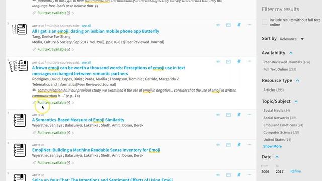How to find articles using OneSearch смотреть онлайн