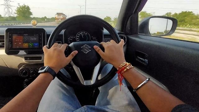 भोकाल है बेय ये तो || IGNIS Top Speed || 180 Km/hr