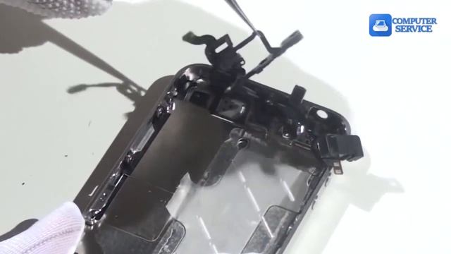 Ремонт Apple iPhone 4/4s - замена верхнего шлейфа смотреть онлайн