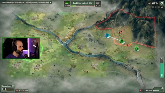 PRIMER CONTACTO | REBEL INC ESCALATION Gameplay Español смотреть онлайн