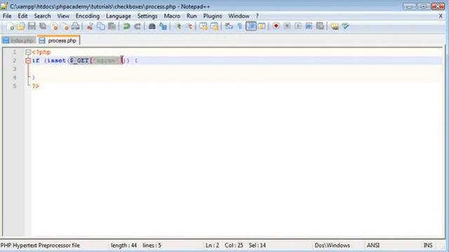 029 Checkboxes | php programming course смотреть онлайн