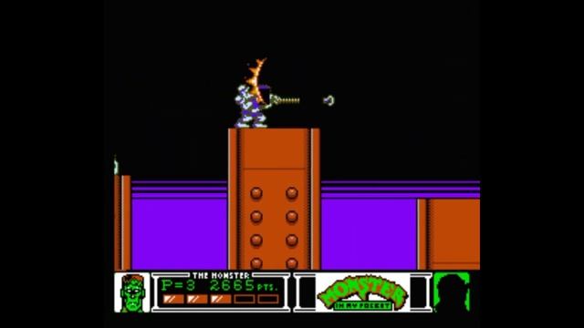 Dendy (Famicom,Nintendo,Nes) 8-bit Monster in my Pocket Stage 4