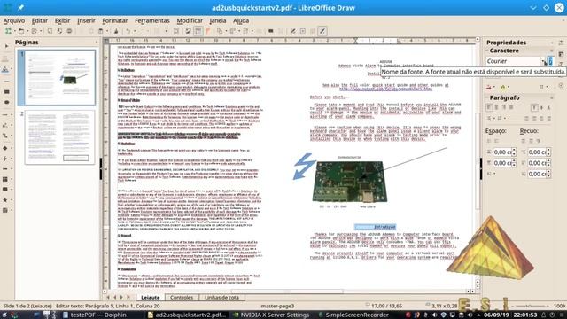 Editando Arquivo PDF aberto com o LibreOffice Draw de Graça segredo! Para Linux Windows e MacOs смотреть онлайн