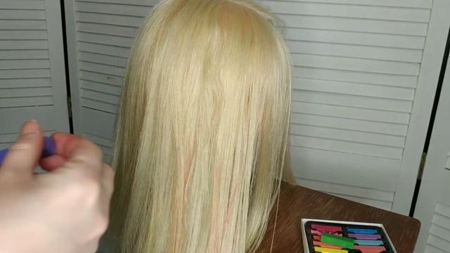 Мелки для волос. Яркие пряди. Красим волосы вместе смотреть онлайн