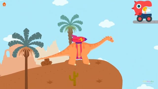 Jurassic Dig - Find Dinosaur Dones & Play Fun Cars - Dinosaur Games By Yateland смотреть онлайн