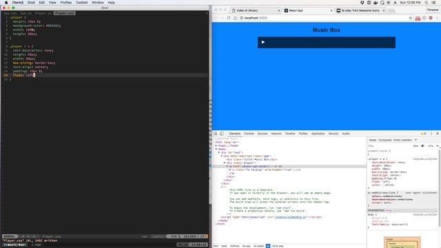 Building a music player with react part 1 смотреть онлайн