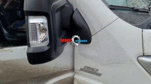 Peugeot Boxer Установка зеркало заднего вида боковое новое Пежо Боксер МирКузова