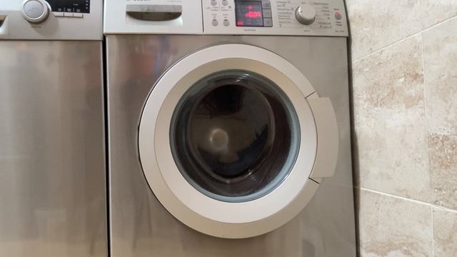 Bosch Serie 6 Front Load Washing Machine - Short Final Spin (800RPM) смотреть онлайн