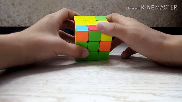 Сборка второго слоя. 3 ая часть сборки кубика рубика 3 на 3. смотреть онлайн