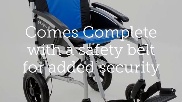 The Excel G logic Transit Lightweight Transit Wheelchair смотреть онлайн