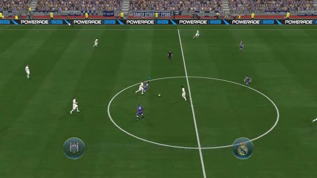 RSC Anderlecht vs Real Madrid, Constant Vanden Stock Stadion, PES 2016, PRO EVOLUTION SOCCER 2016 смотреть онлайн