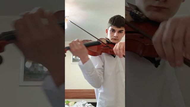 Касаєв Єгор, 2 струнный.Академ концерт.Скерцо(В.Шер).Викладач Ольга Василівна Пищита.