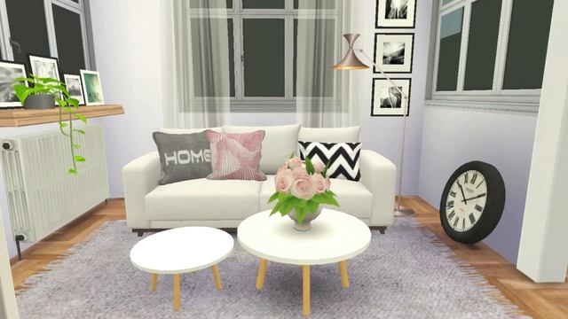 Tiny House Tray+CC Folder ? Sims 4: House Speed Build FREE DOWNLOAD смотреть онлайн