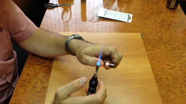 Первый обзор газовой горелки/паяльника смотреть онлайн