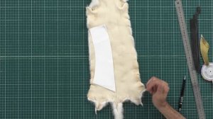 Изготовление съемного воротника из норки. Мастер-класс от Леонида Вестеровского. Часть 1.