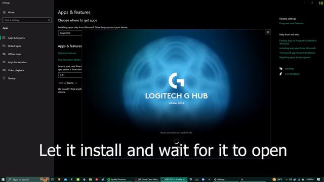 Fixing G HUB Loading Issue. QUICK & EASY смотреть онлайн