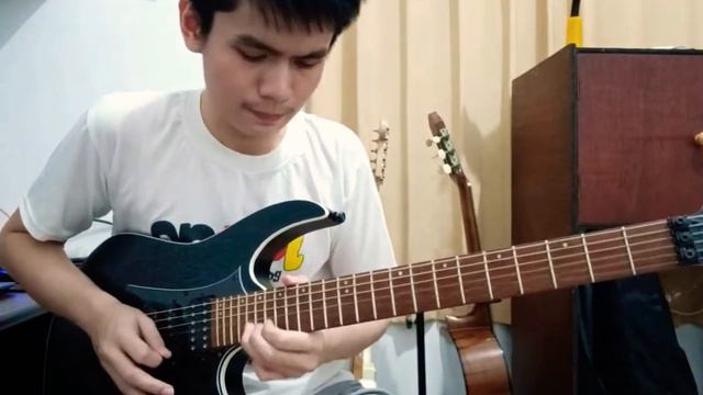 Dream Theater - Barstool Warrior Guitar Solo Cover смотреть онлайн