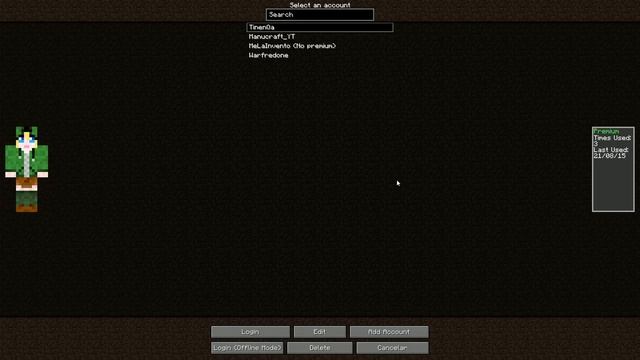 IN-GAME ACCOUNT SWITCHER MOD MINECRAFT 1.8 ESPAÑOL | Cambia de usuario sin cerrar Minecraft