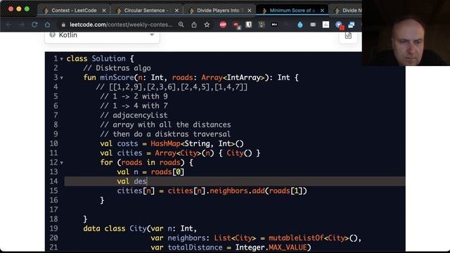 Leetcode Contest 322 in Kotlin (Q1 & Q2 only) смотреть онлайн